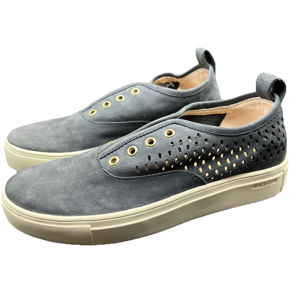 Blackstone Rl67 Slip On Womens Size 7/39 M Sneakers Casual Shoes Dark Denim